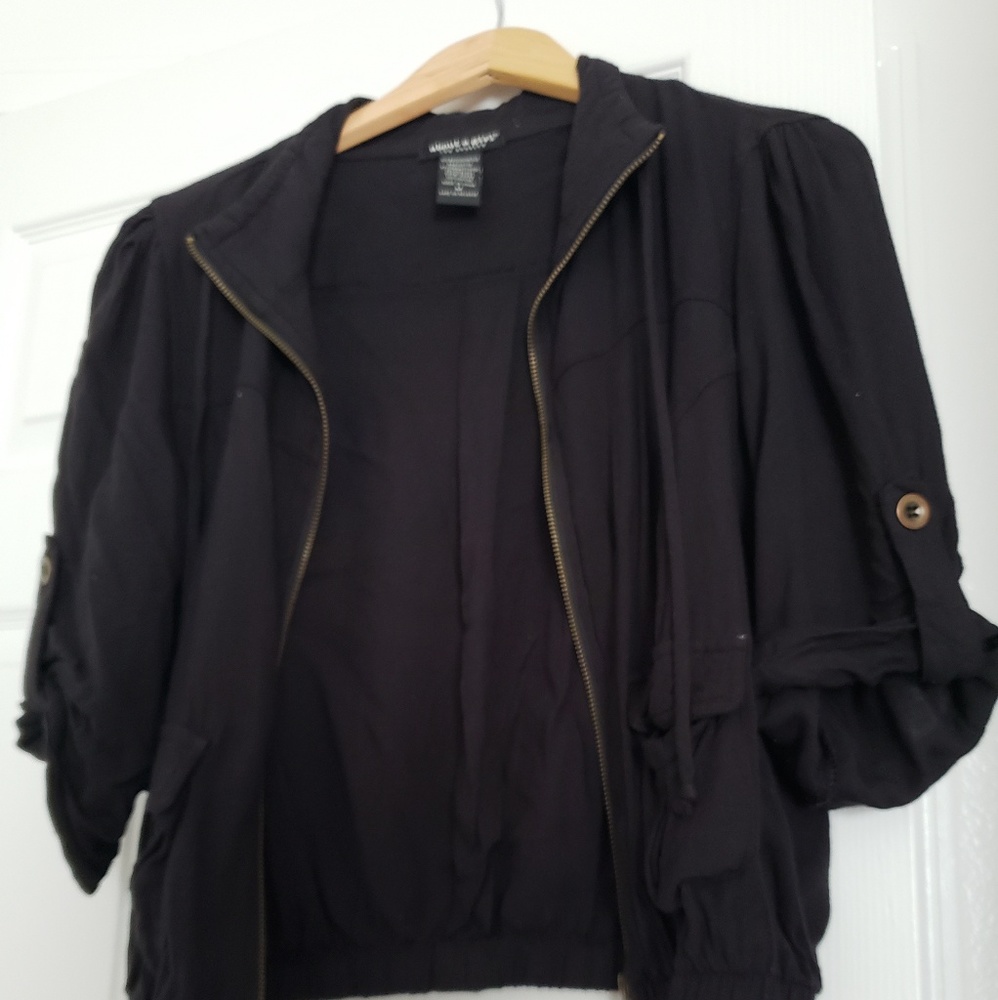 Chic Black Casual Jacket🖤🧥🖤